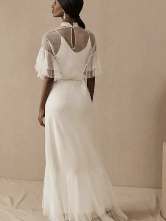 BHLDN Sachin + Babi Wedding Gown Avila Size 4 - Picture 3 of 10